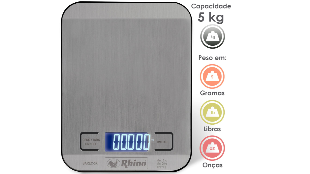 Balança Barec-5x da RHINO
